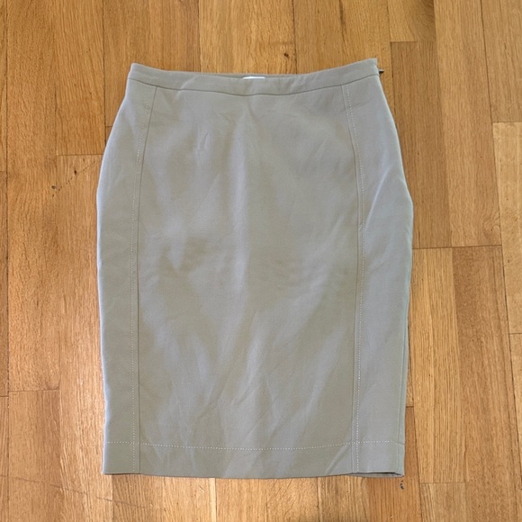 Altuzarra Beige Pencil Skirt - Picture 1 of 6